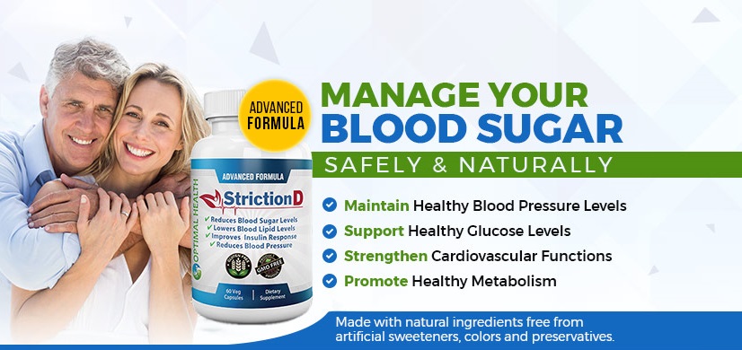 StrictionD Review – Blood Sugar Formula